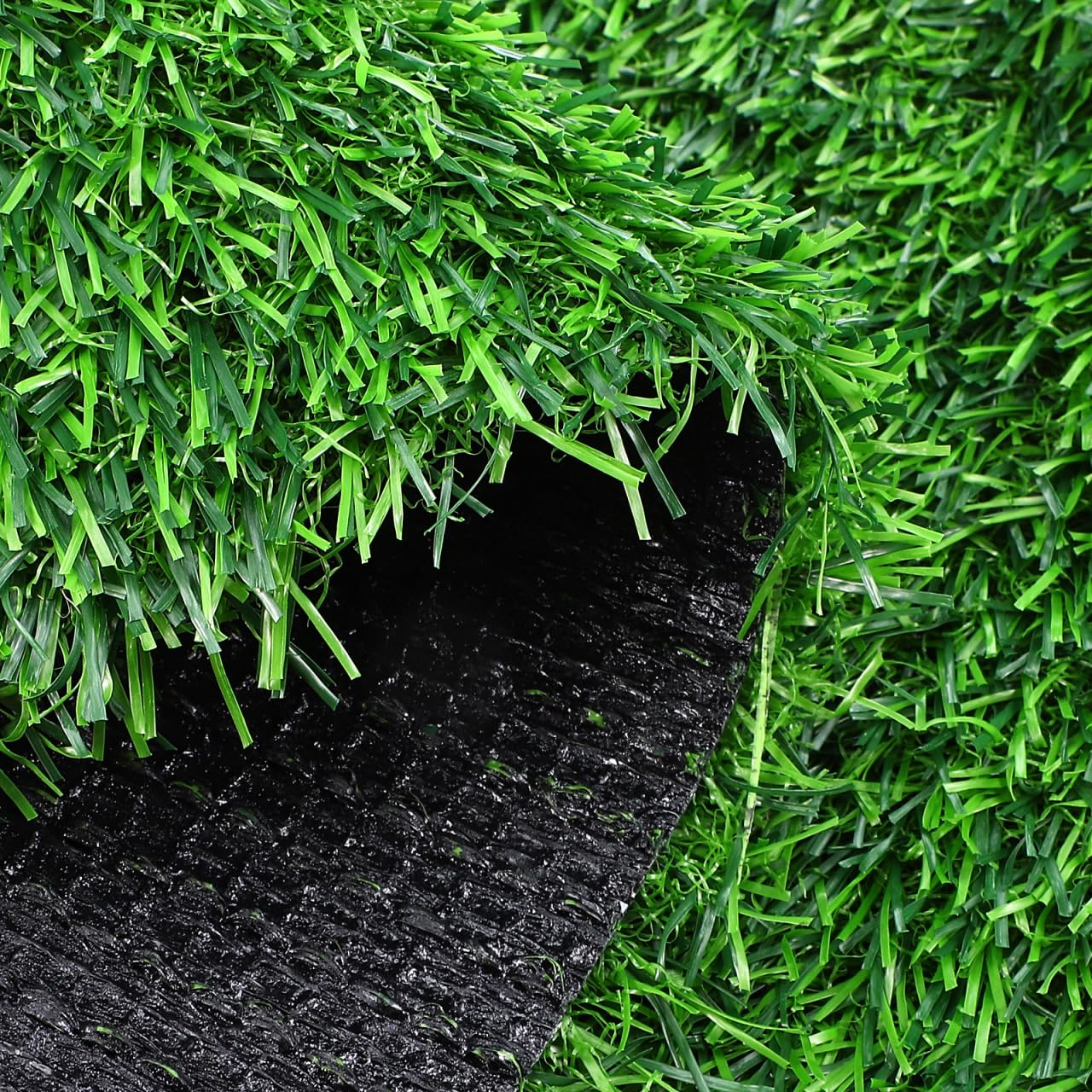 BESPORTBLE Zerbino in erba per esterni, tappeto erboso verde, facile da pulire, 40 x 60 cm, tappeto erboso artificiale per la porta anteriore, non richiede cure quotidiane