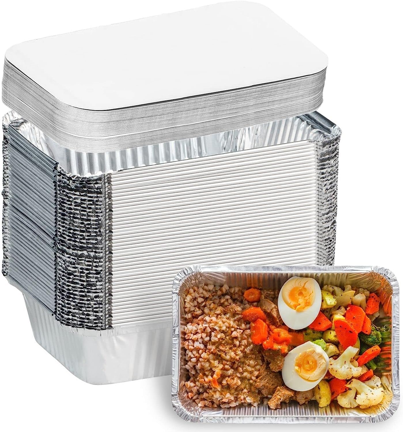 Interfold 200 fogli di alluminio pretagliati, 30,5 cm x 27 cm, pellicola da cucina pop-up, tirare e avvolgere il foglio di alluminio goffrato per arrostire, rivestimento della griglia