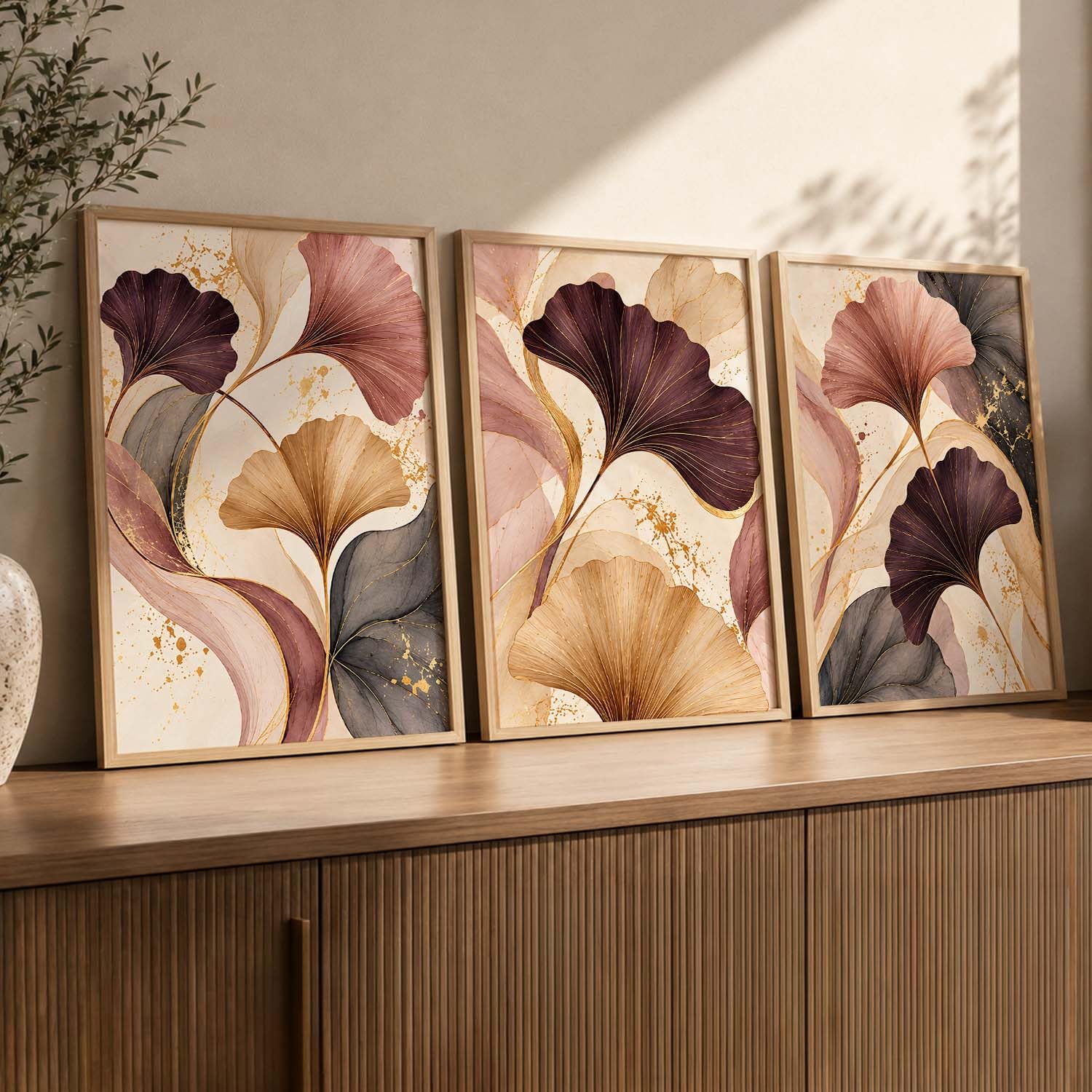 BOHO Wall Art Frames - Minimalist Home Decor -6 BOHO Wall Art Frames - Minimalist Home Decor -6
