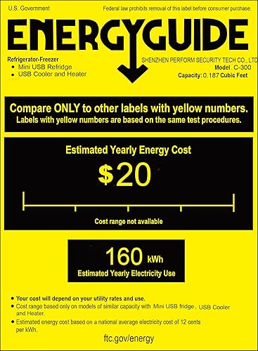 Miniatura 2 de Mini PC USB Cooler & Warmer, HQF Portable USB Beer Beverage Drink Cans Fridge Cans Cooler Warmer for ColdHot Beverage Drinks (Silver, Bigger Size)