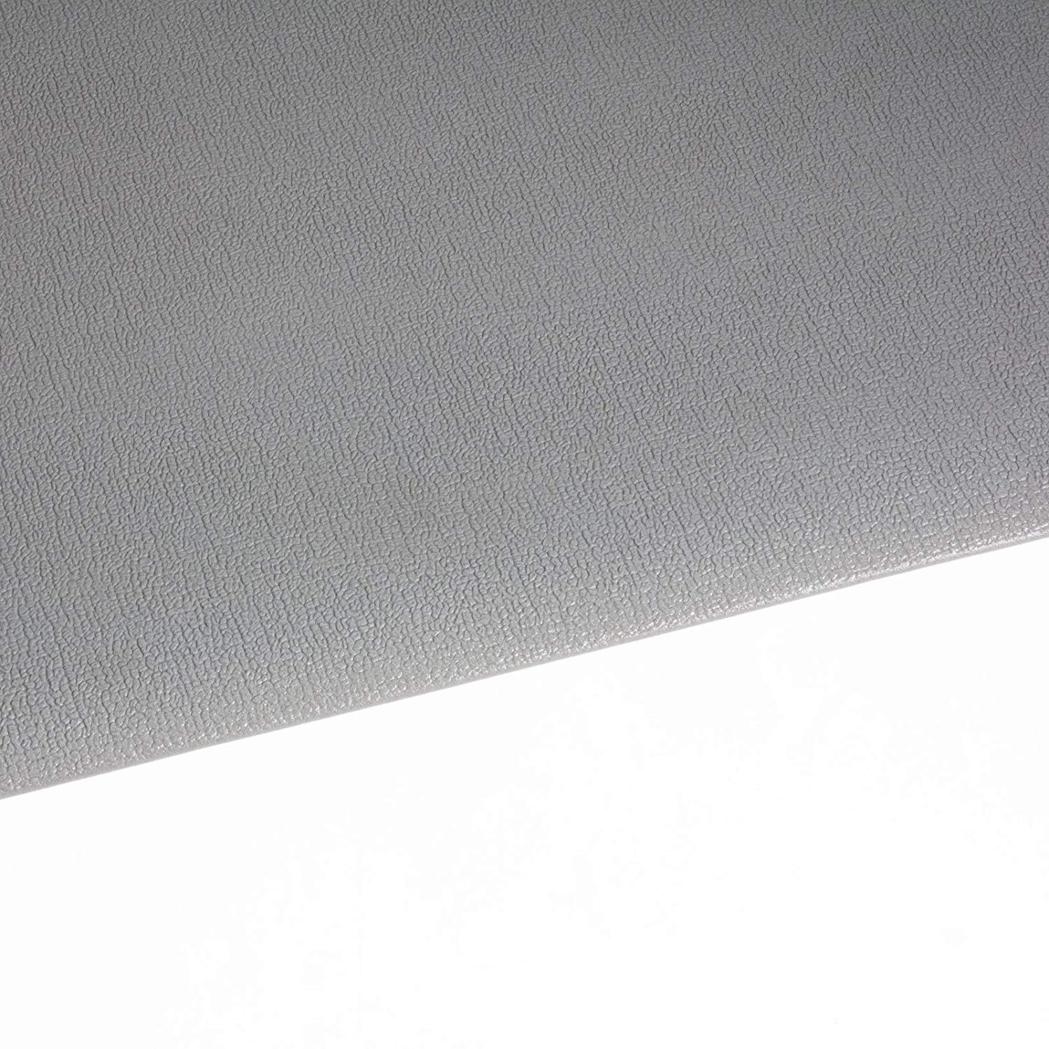 Tappeto Gomma Antiscivolo al Metro -Tappeto Antifatica Ergonomico, Antistatico, Isolante per Postazione Lavoro Industriale, Officina | Superficie Granulata, 3 Colori - 60x1250 cm - grigio