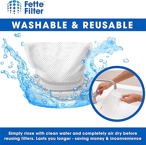 Miniatura 3 de Filtro de grasa, repuesto de filtro de vacío compatible con aspiradoras de mano Black and Decker Dustbuster, parte # HNVCF10, paquete de 3