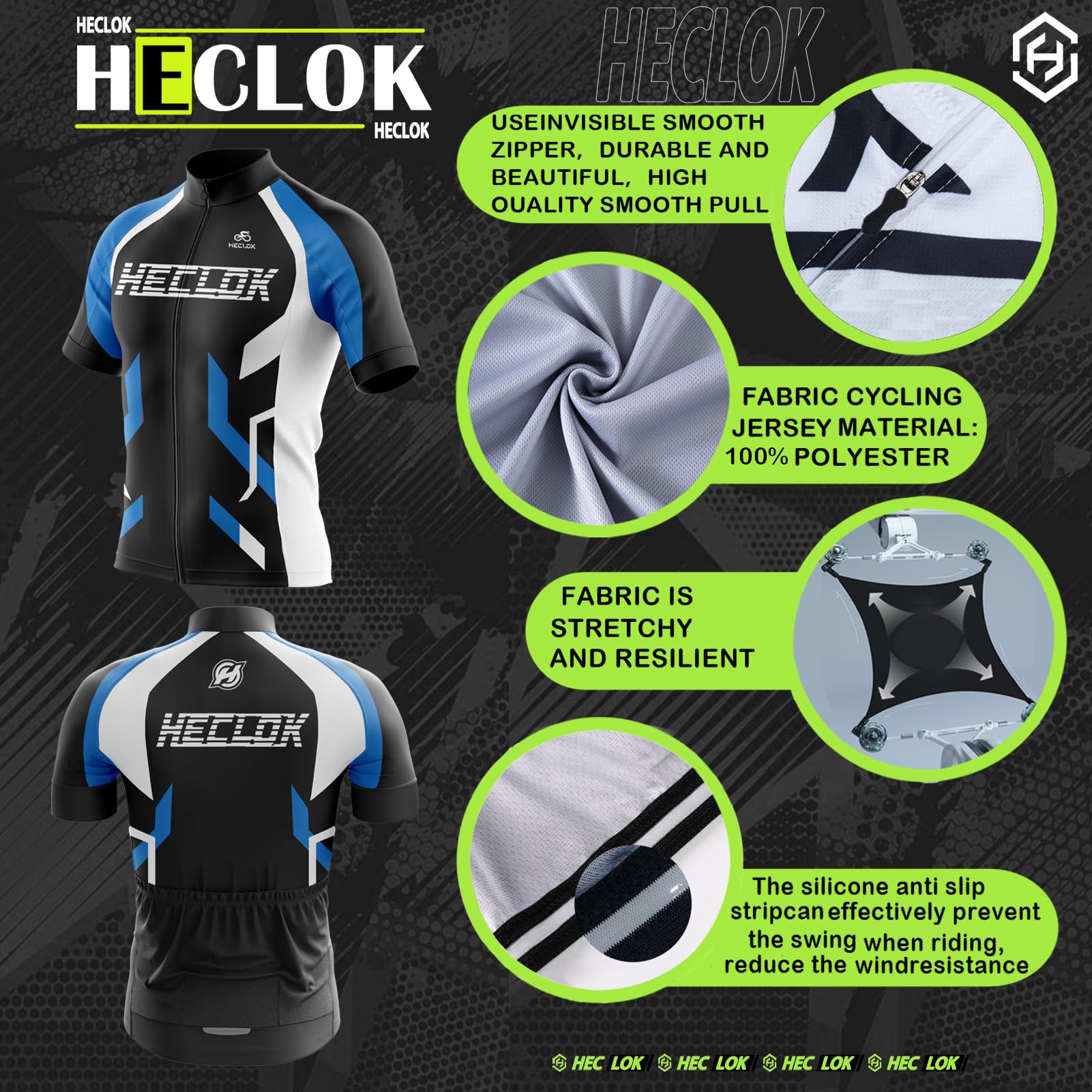 Hombre Conjunto Ropa de Ciclismo para Verano, 2024 último Modelo Maillot Manga Corta de Bicicleta，y Culotte Ciclismo Transpirable, para MTB Bicicleta Equipacion Ciclismo