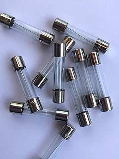 7a 250v Replacement fuses (1 1/4x1/4 in) - 10 FUSES - Fast Blow 6x30mm