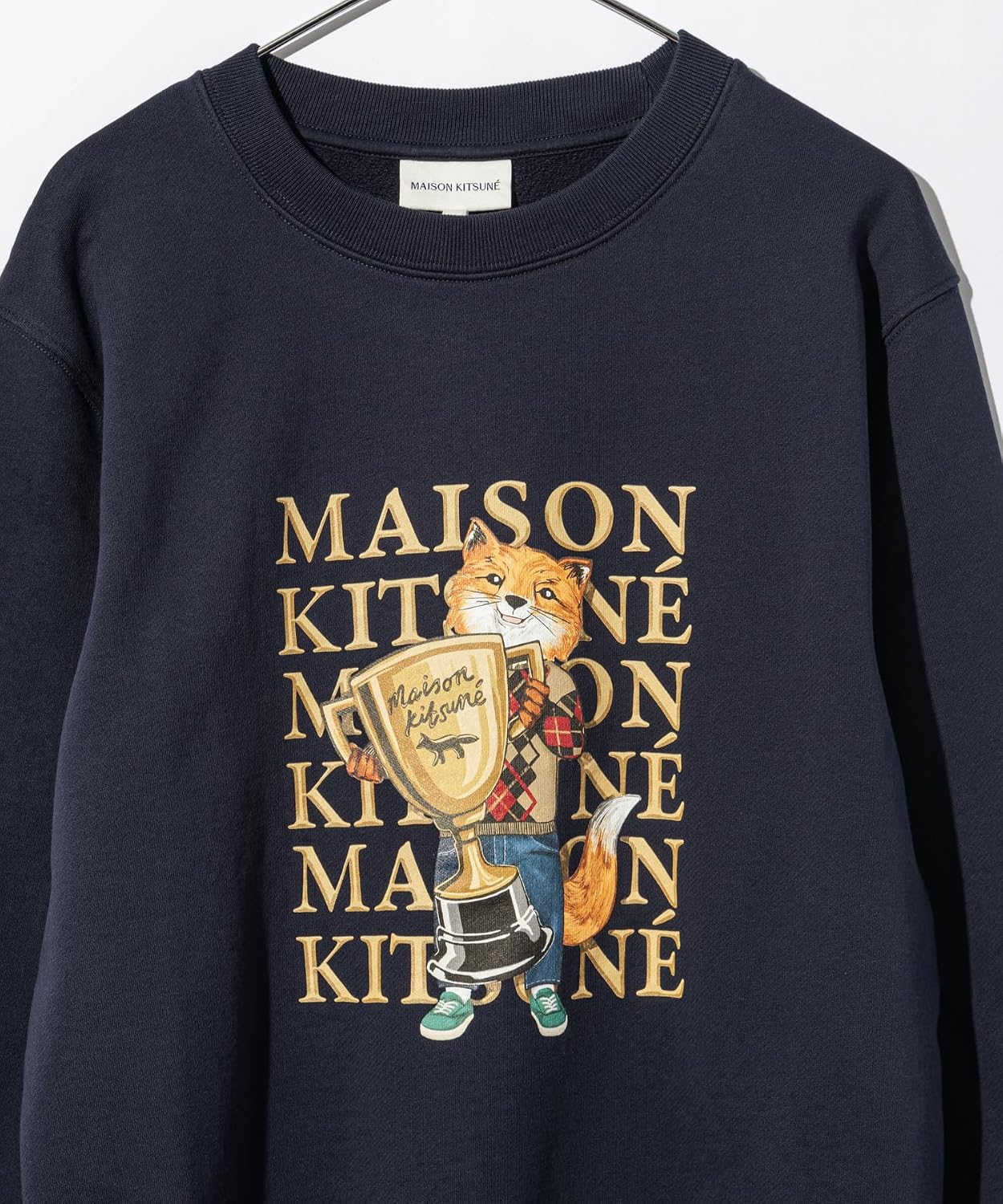 楽天市場】MAISON KITSUNE メゾンキツネ メンズ トレーナー 