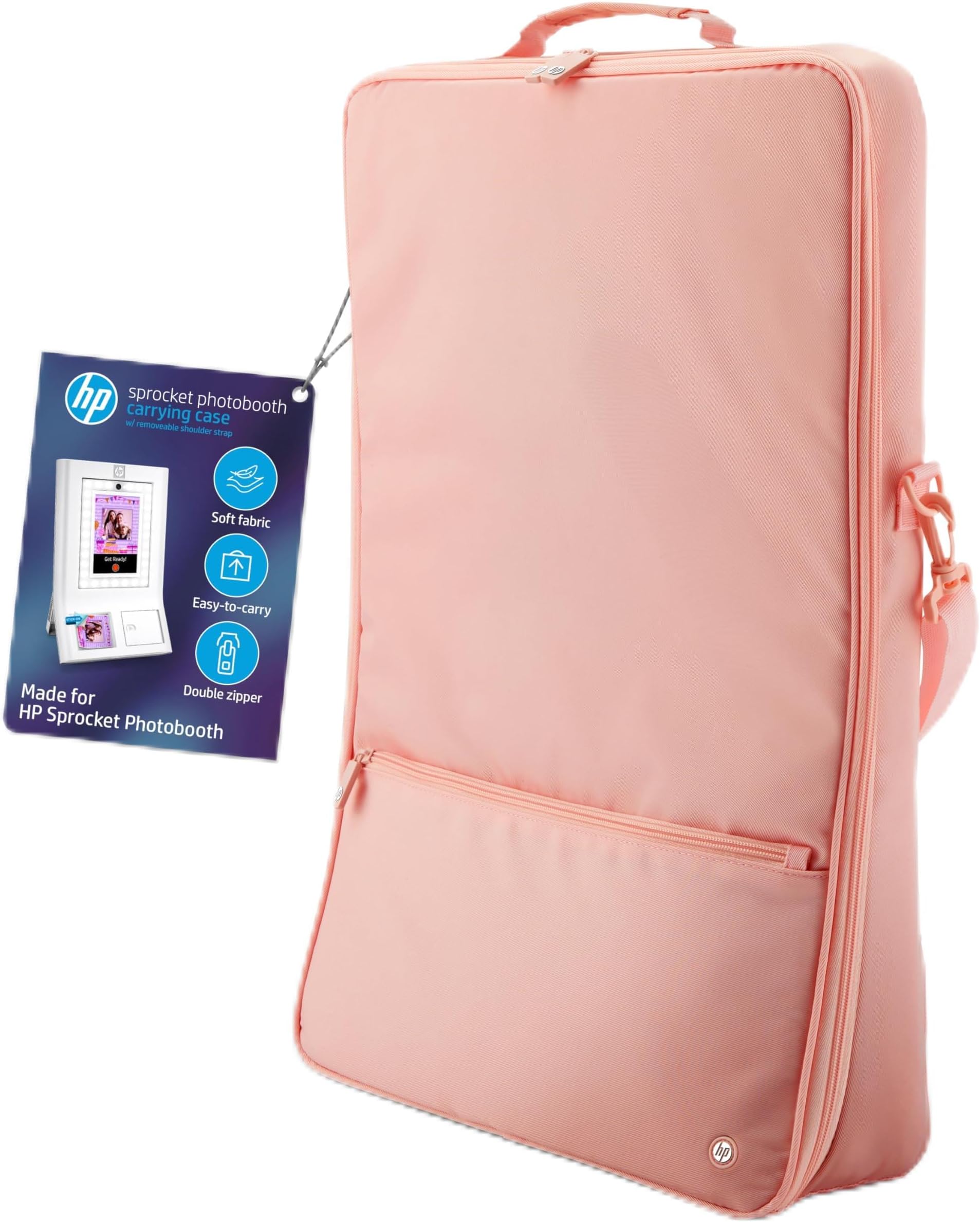 HP unisex-adult Premium Carrying Padded Case With Removable Shoulder Strap Exclusively for Use with HP Sprocket Photobooth