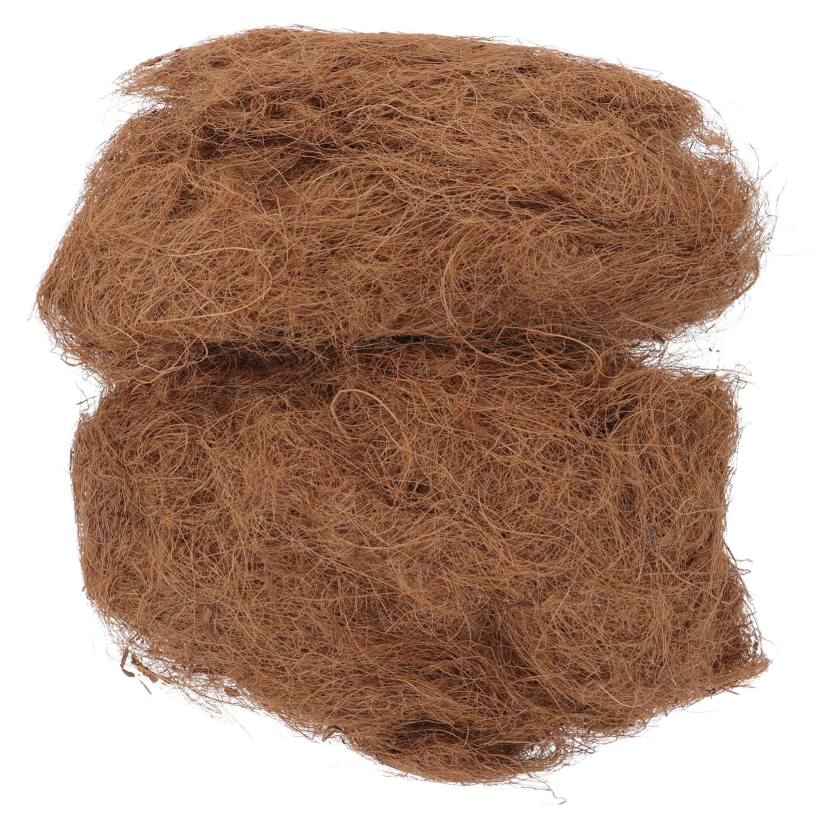 Milisten Fibra de Mantillo Transpirable para Plantas y Suculentas [jardinería Interior y Exterior] [500 G, Fibra Natural de ] [retención de Humedad, Protección contra Pudrición]