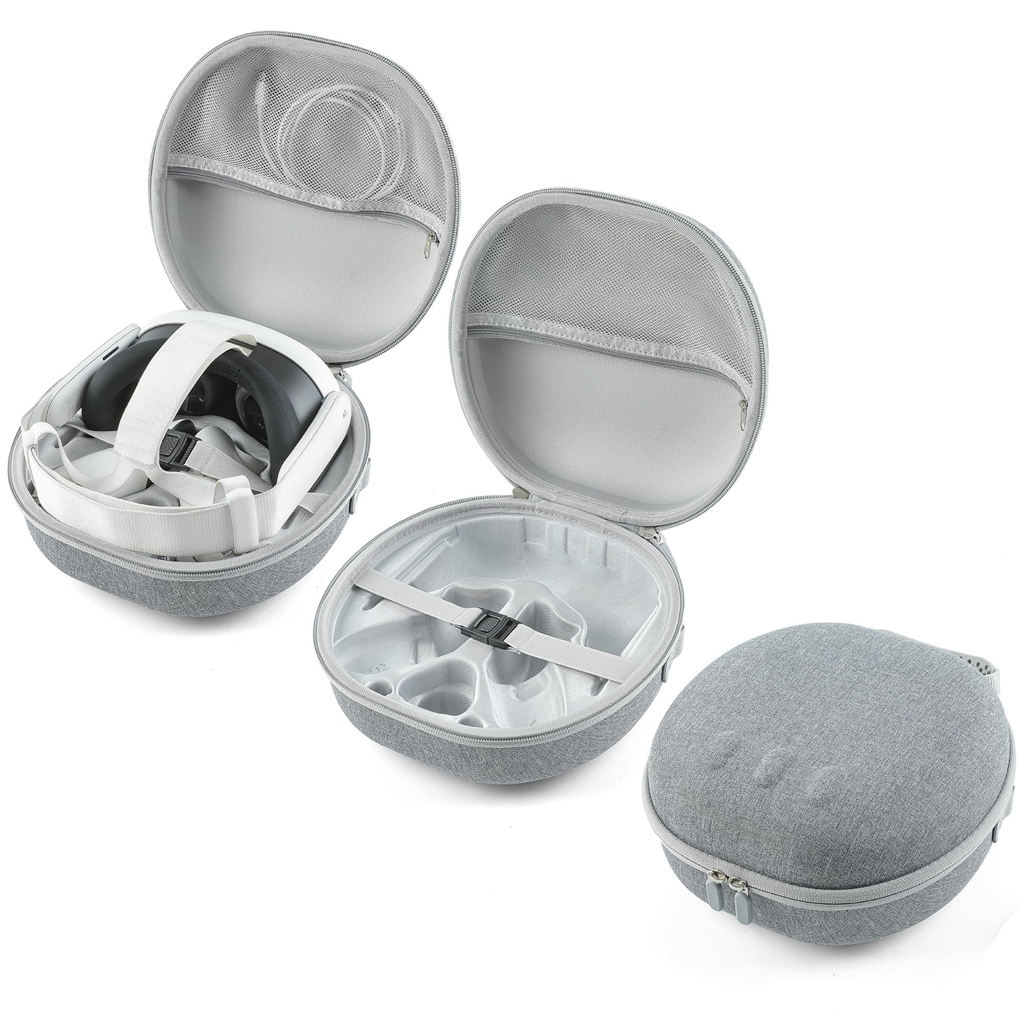 Étui Rigide pour Meta 3, Etui de Protection Portable Housse de Voyage pour Casque Accessoires Contre Les Chocs Accidentels, Casque de Jeu VR Elite Version