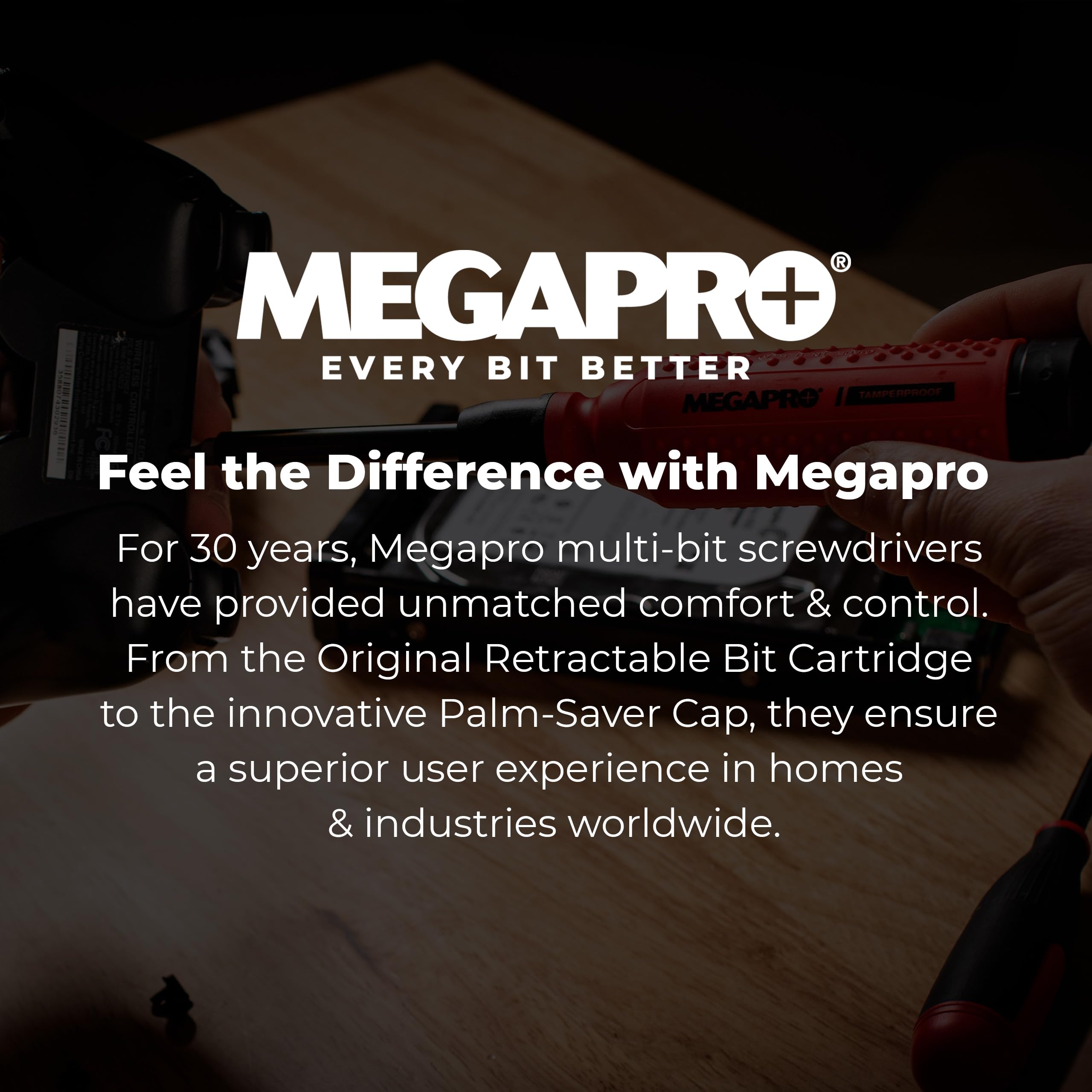 Megapro Set di cacciaviti di precisione multi-punta 24 in 1, gambo esagonale per Phillips, Pentalobe, piatto, Torx, chiave inglese, punte di precisione con cartuccia retrattile, per elettronica