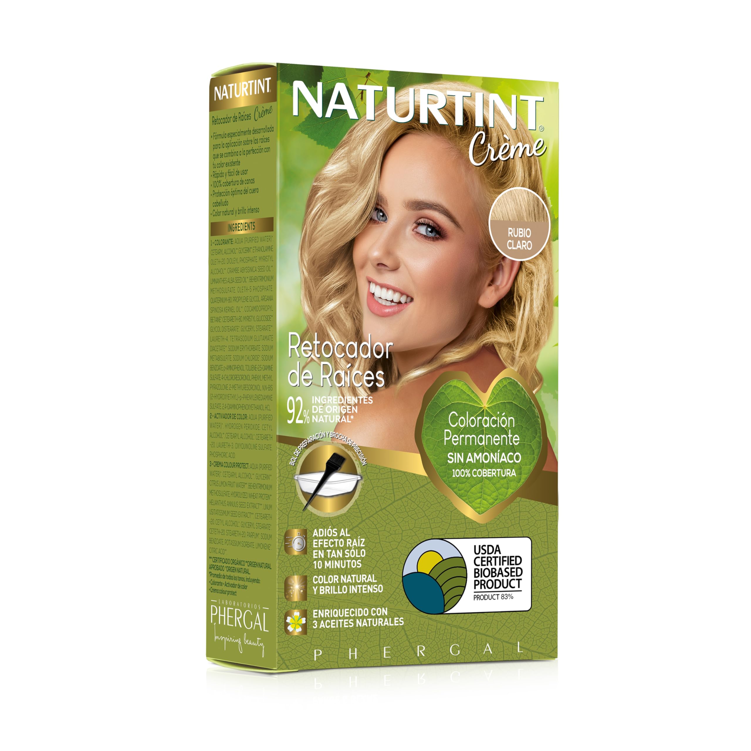 Naturtint Haarfarbe Ohne Ammoniakwurzel Hellblond 45 ml