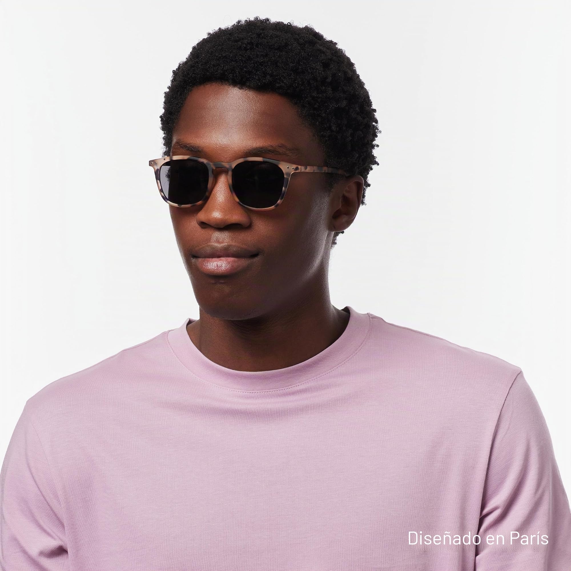 IZIPIZI Sun #E Light Tortoise With Grey Lenses Sunglasses +0 Light Tortoise