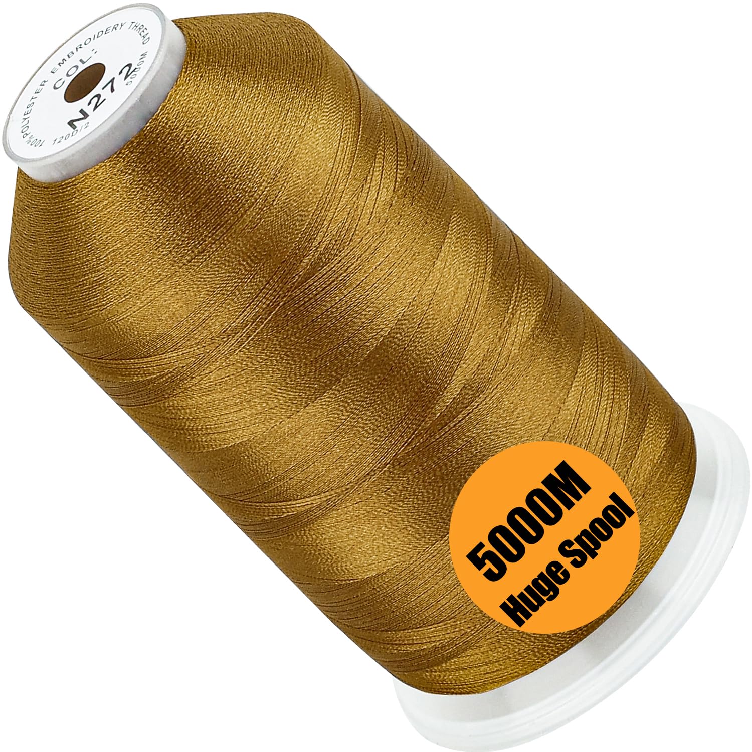 Amazon.com: New brothread - Single Huge Spool 5000M Each Polyester
