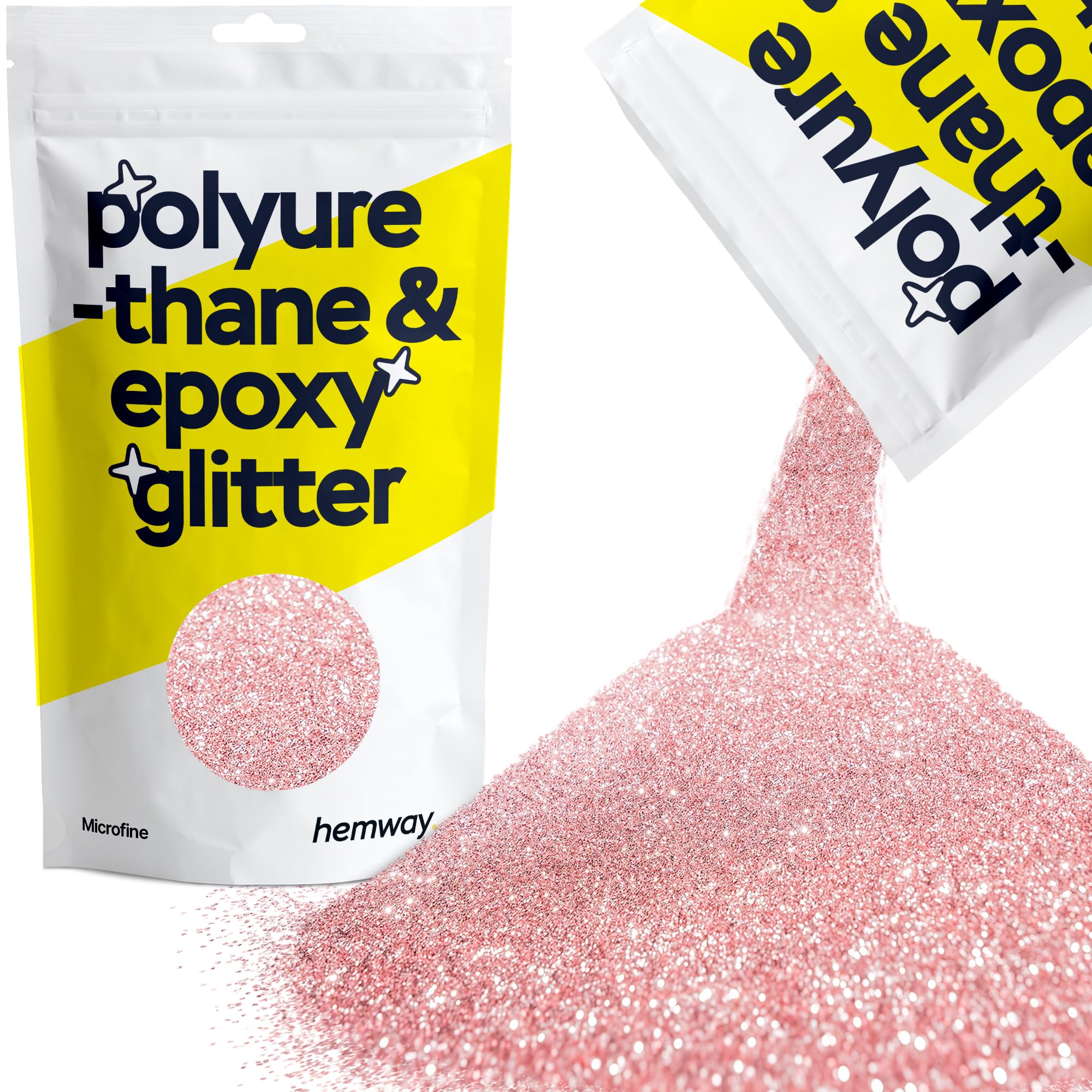 Hemway Resin Glitter Bronze Brown 100g Super Chunky | Polyurethane & Epoxy Glitter for Resin Crafts, Tumblers, Coasters, Floor & Table Art — view 115