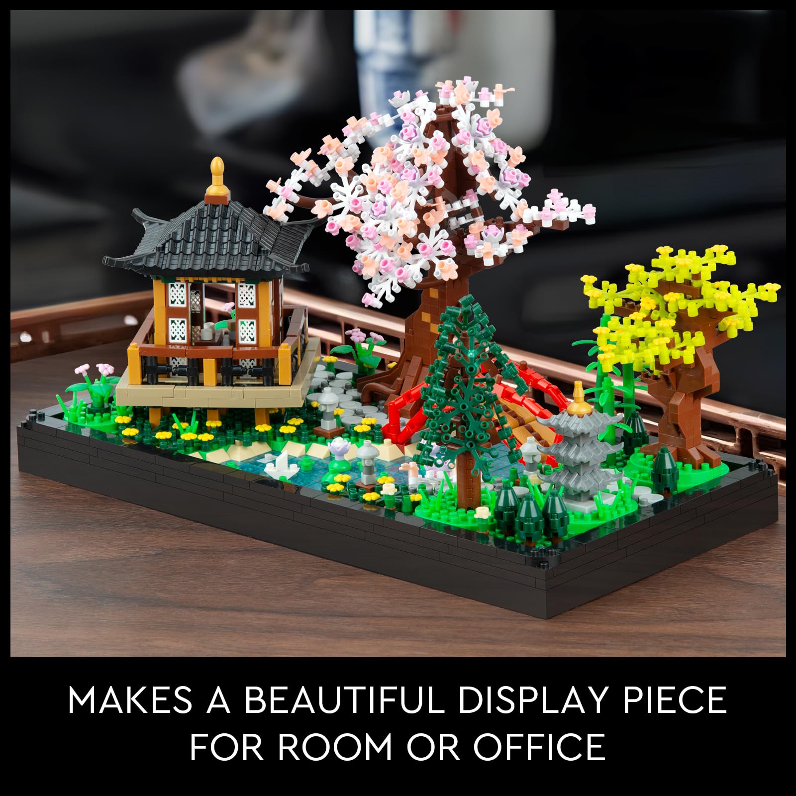 Amazon.com: Finger Rock Cherry Blossom Bonsai Tree Building Set