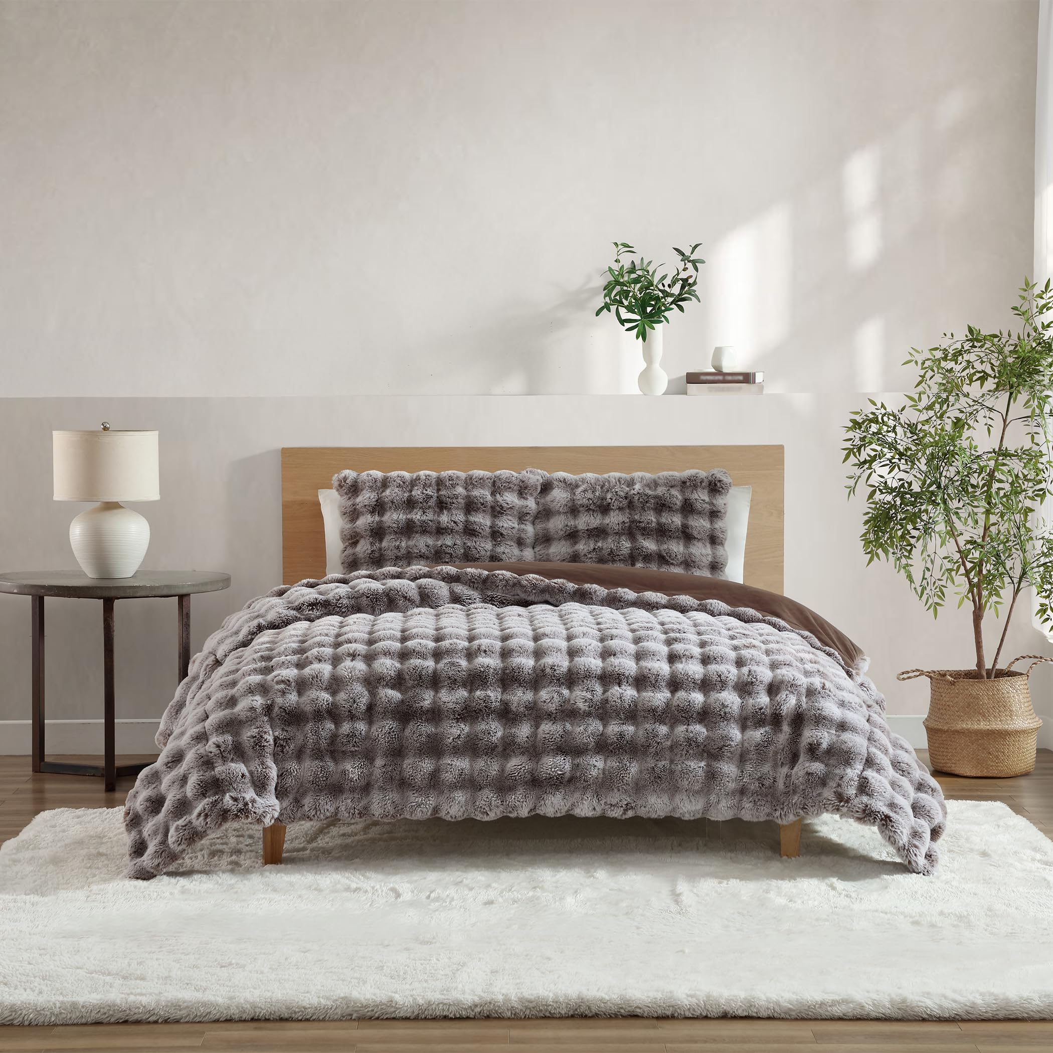 ugg faux fur comforter king size