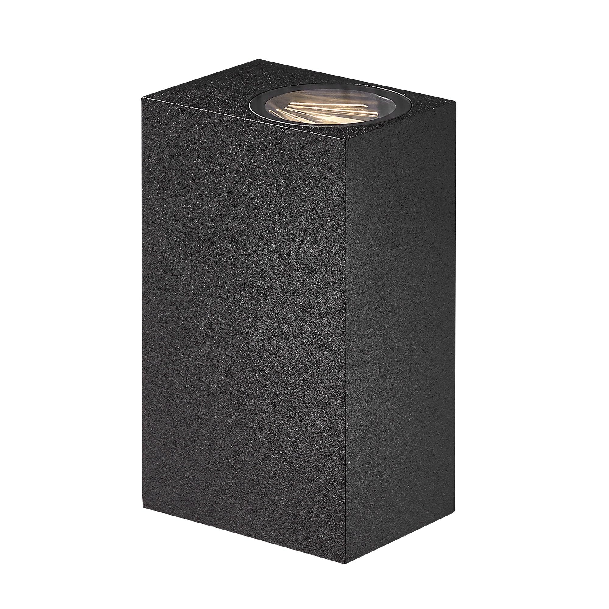 Nordlux Asbol Outdoor Wall Light Black Metal Garden LED IP54 3000k Mains