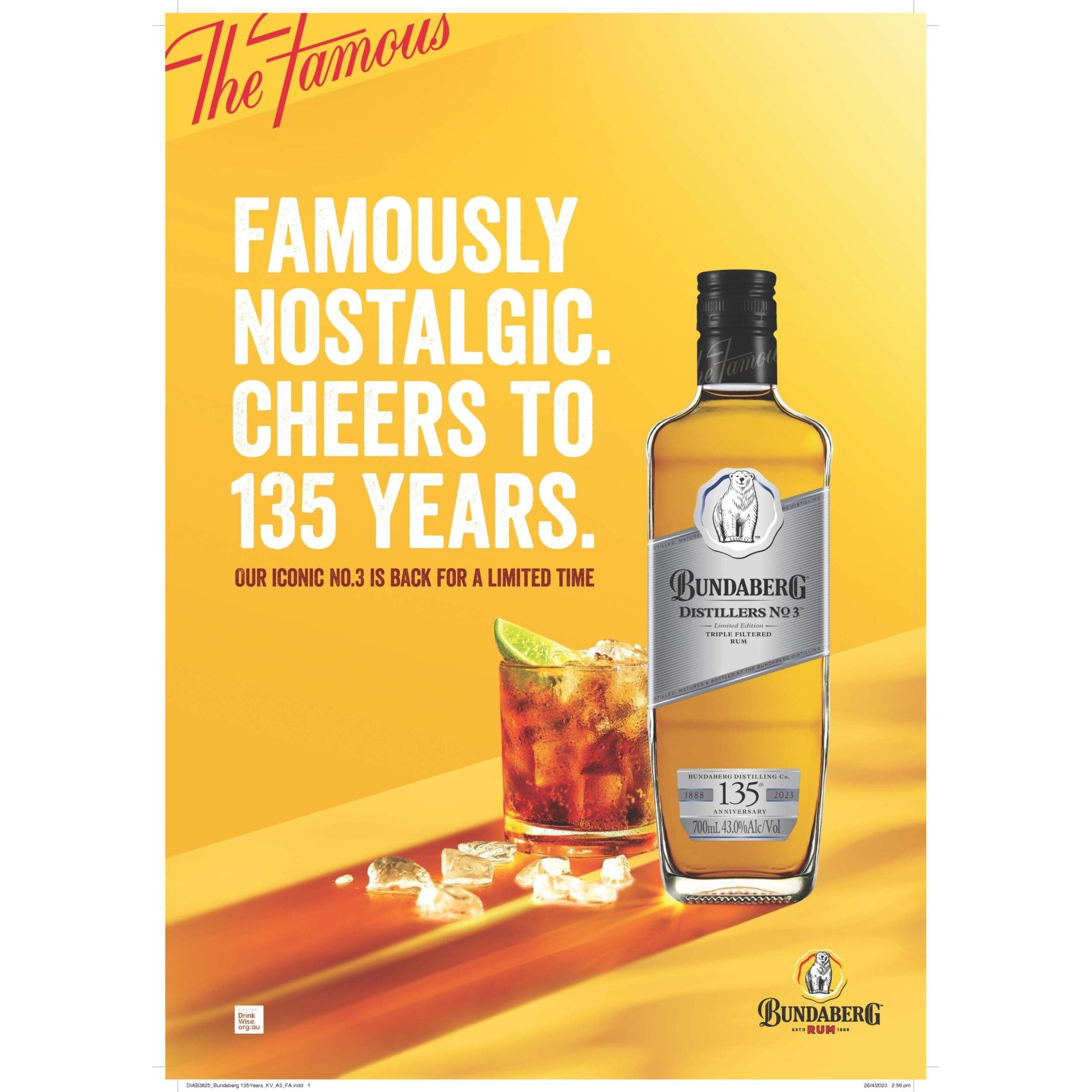 Bundaberg Distillers No.3 Limited Edition Rum 700ml : Amazon.com