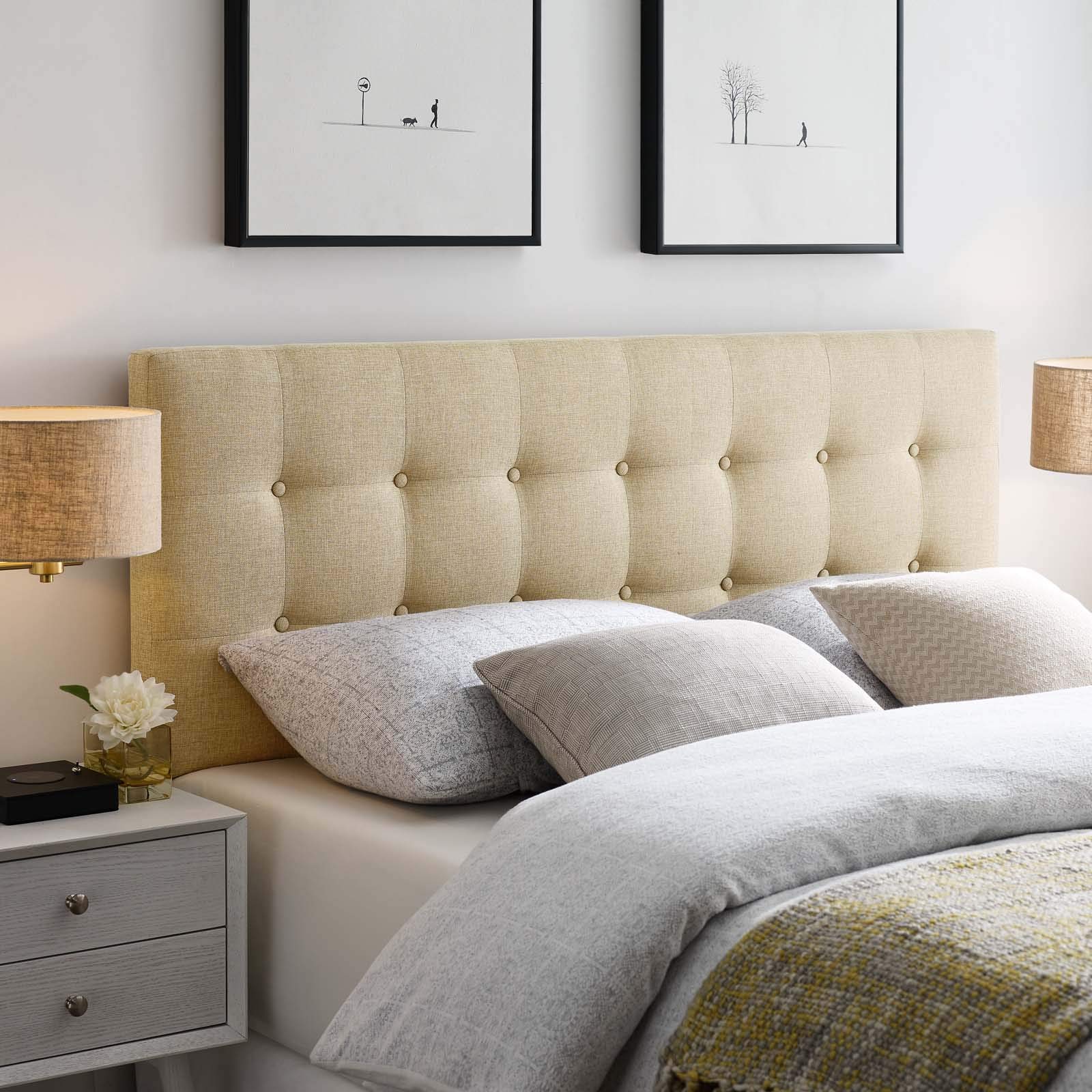 Modway Emily Queen Linen