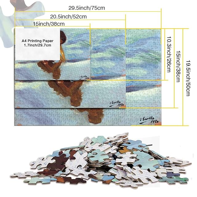 Foto 5 de 8 de Joaquín Sorolla Y Bastida Imposible Puzzle Cuadros Famosos del Mundo, Puzzles Pinturaarte para Adultos