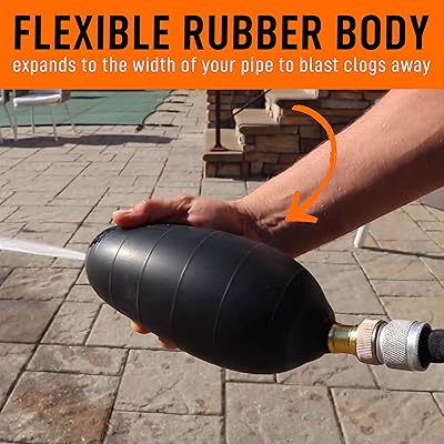DrainX Hydro Pressure Drain Cleaning Bladder Review - Plumbing Circle - View #11