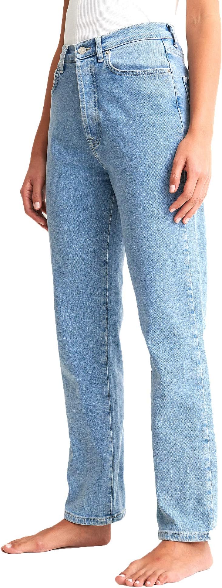 Women's Straight High Waist Jeans