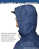 Vista 5 de FROGG TOGGS Traje de lluvia impermeable transpirable clásico de 3 capas para hombre, para todos los deportes