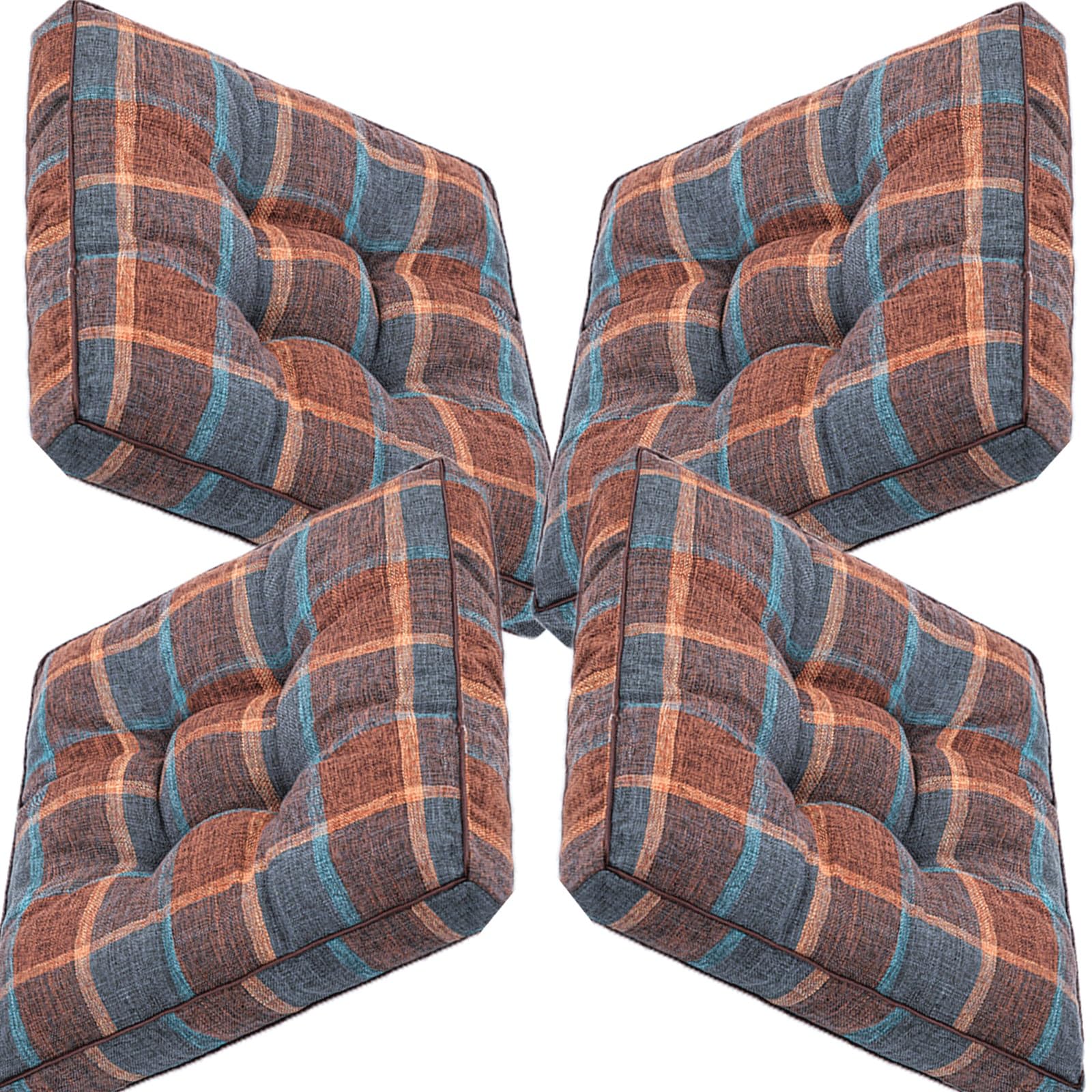 Coussins de chaise antidérapants et épais pour un confort durable en cuisine et au jardin