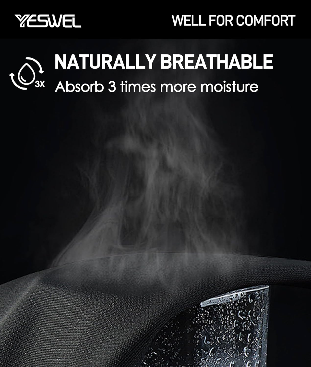 Men's Underwear Boxer Briefs, Cool Viscose Made from Bamboo, Moisture Wicking Breathable Soft Comfort Pouch 4 Pack - Image 4