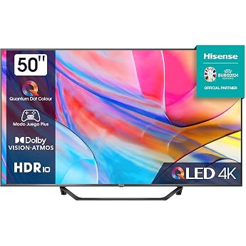 HISENSE 50A7K QLED TV 50 Inch UHD 4K Smart TV [Energy Class G]