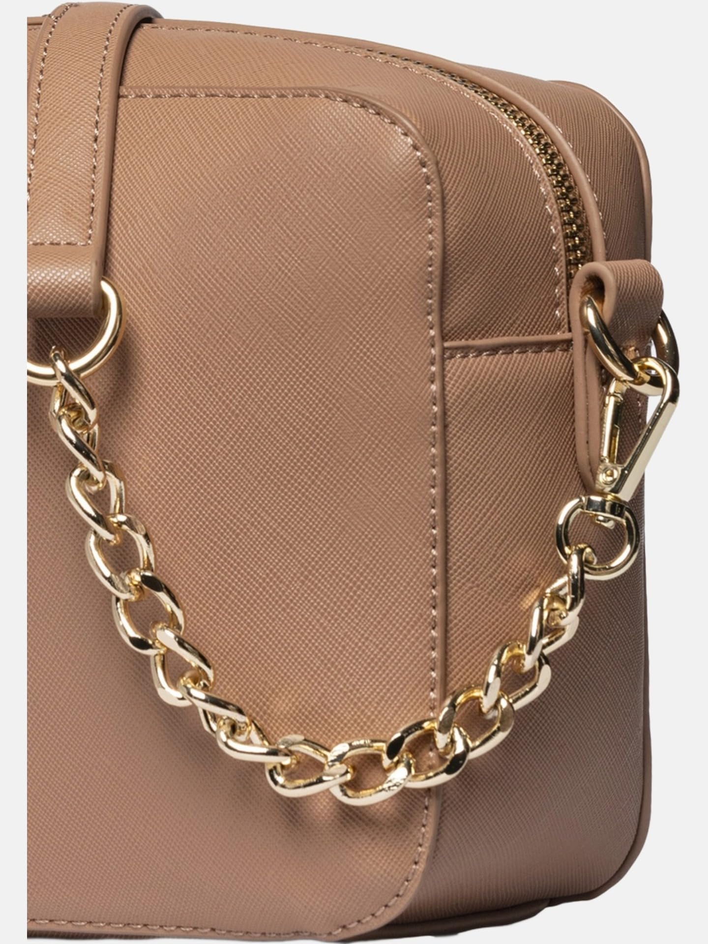 MARC ELLIS Borsa a Spalla Deep Bag Panna - Poliuretano Chiusura Zip