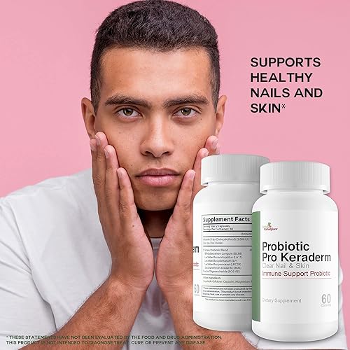 Miniatura 6 de Probiotic Pro Keraderm - Apoyo inmunológico probiótico - Fórmula específica de uñas y piel para promover uñas y pies saludables - Ayuda a la higiene