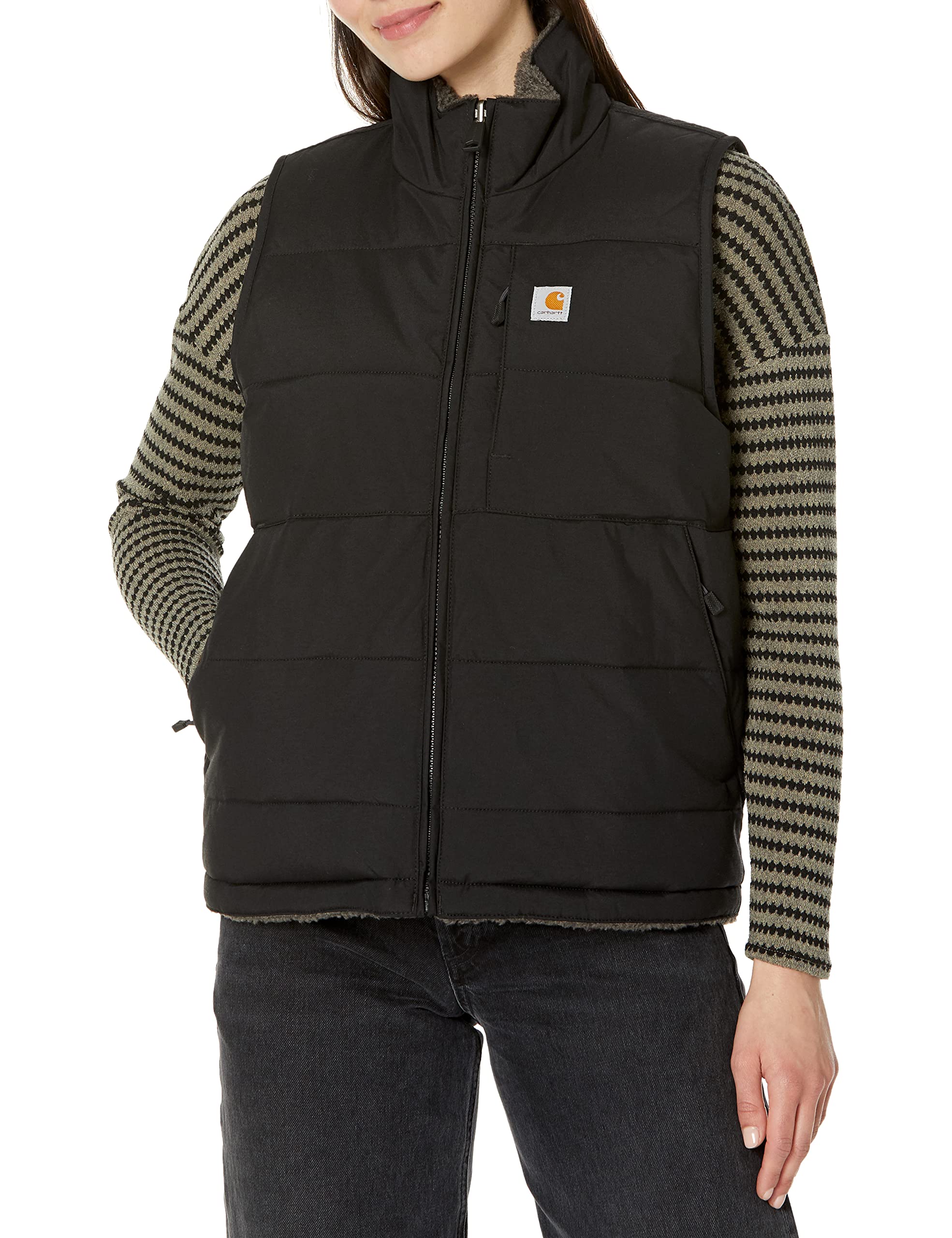 Carhartt Montana Relaxed Fit Insulated Vest Gilet Donna (Pacco da 1)