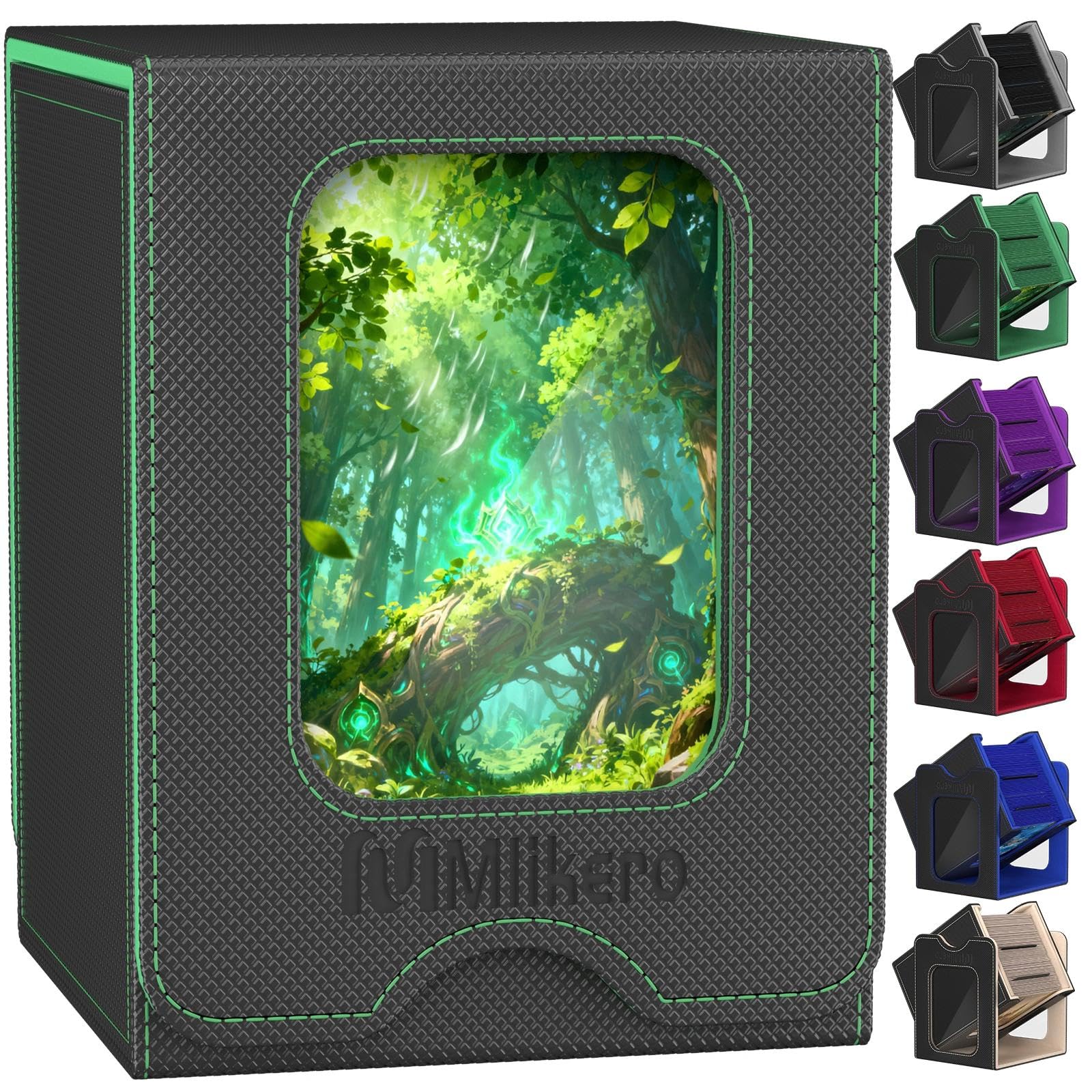 Mlikero Commander Deck Box, Card Deck Box, Commander Display