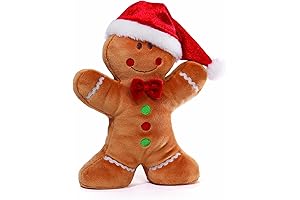 Gund Christmas Sweet Shop Cinnamon Roll Gingerbread Stuffed Animal Plush