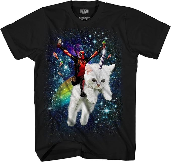 deadpool cat shirt