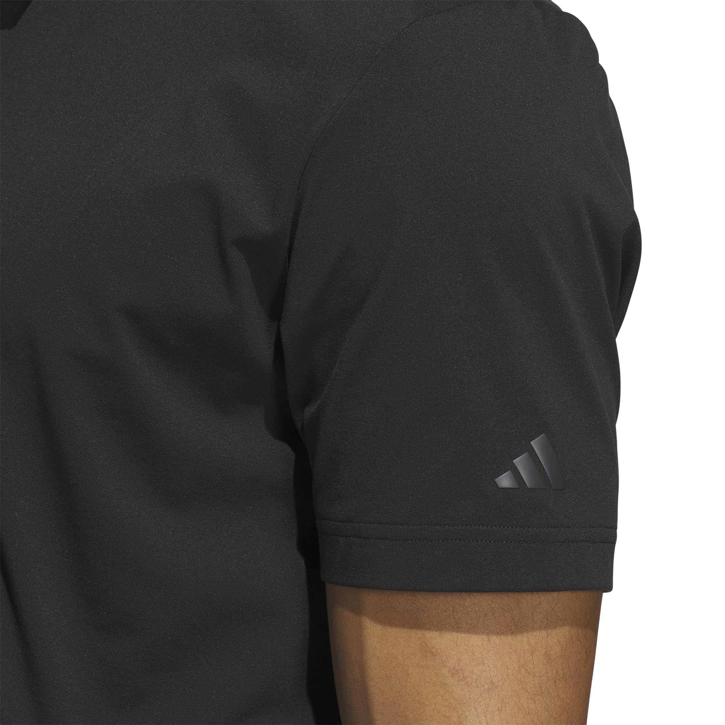 adidas Męska koszulka polo Ultimate365 Tour Twistknit, Czarny, L
