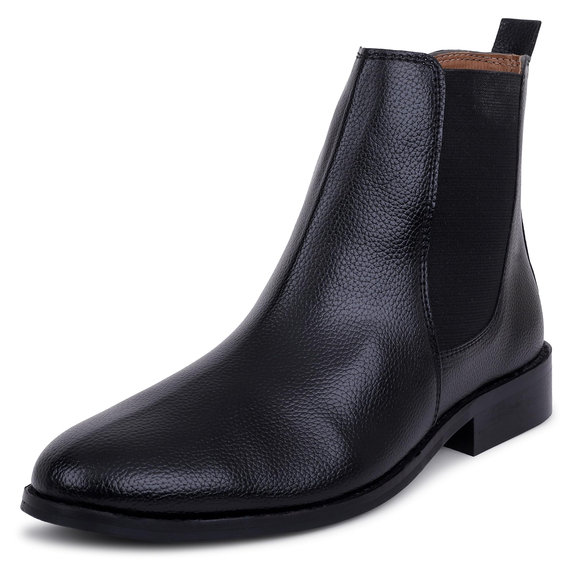 LOZANO Genuine Milled Leather Black Chelsea Boots for Men | High Ankle Boots, Soft Cushioned Insole, Slip-Resistance, Arch Support & Shock Absorption |Size-12| (B0CYHBGSXC) Amazon Price History, Amazon Price Tracker