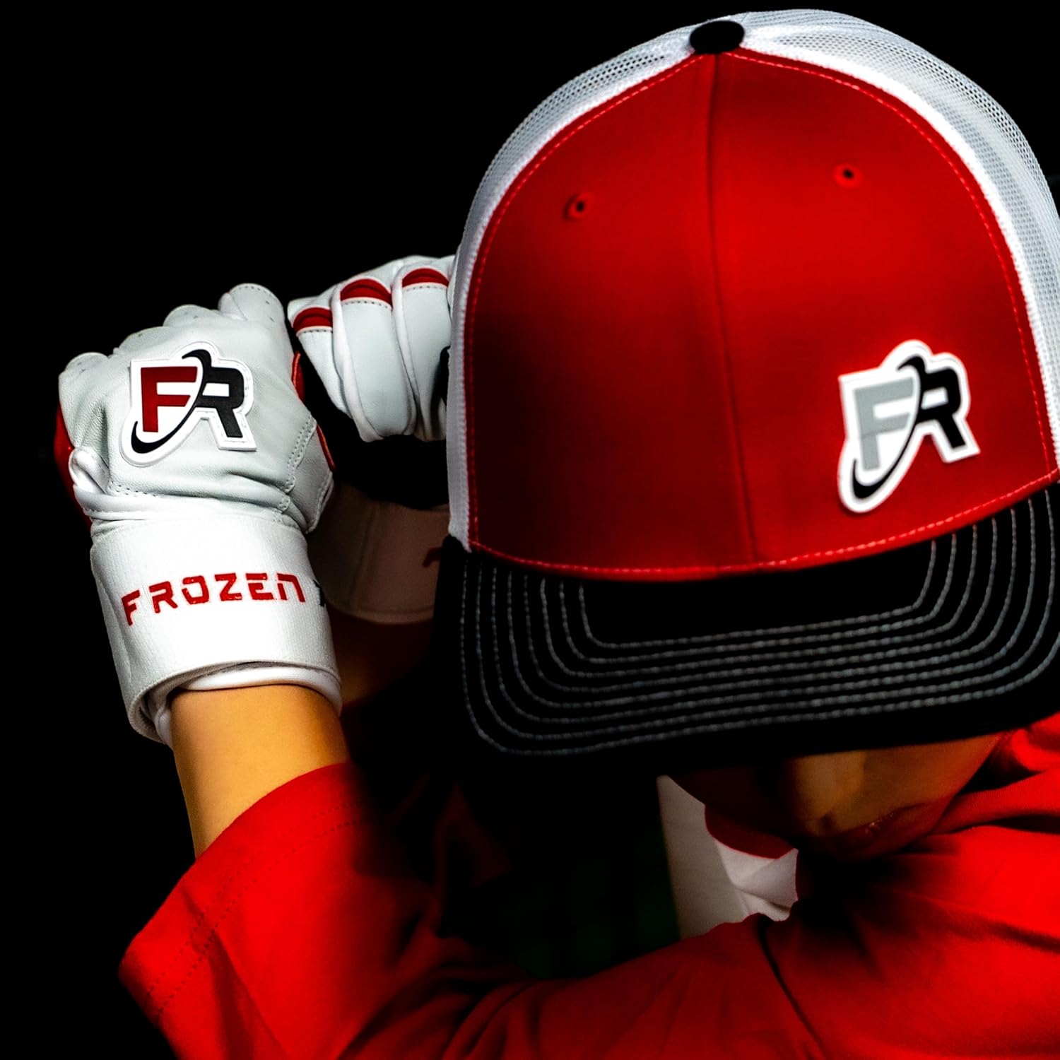 F3 Frozen Rope Batting Gloves - Premium Leather (0.9mm) Long Cuff Batting Gloves - Pro-Grade Baseball and Softball Gloves - Men, Women, and Youth Sizes