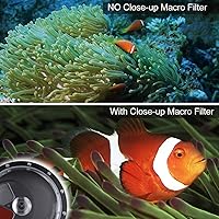 Vista 5 de SOONSUN Puerto de cúpula para GoPro Hero 9 10 11 12 13 Negro, lente domo subacuático con carcasa impermeable Filtro rojo conmutable integrado, 10