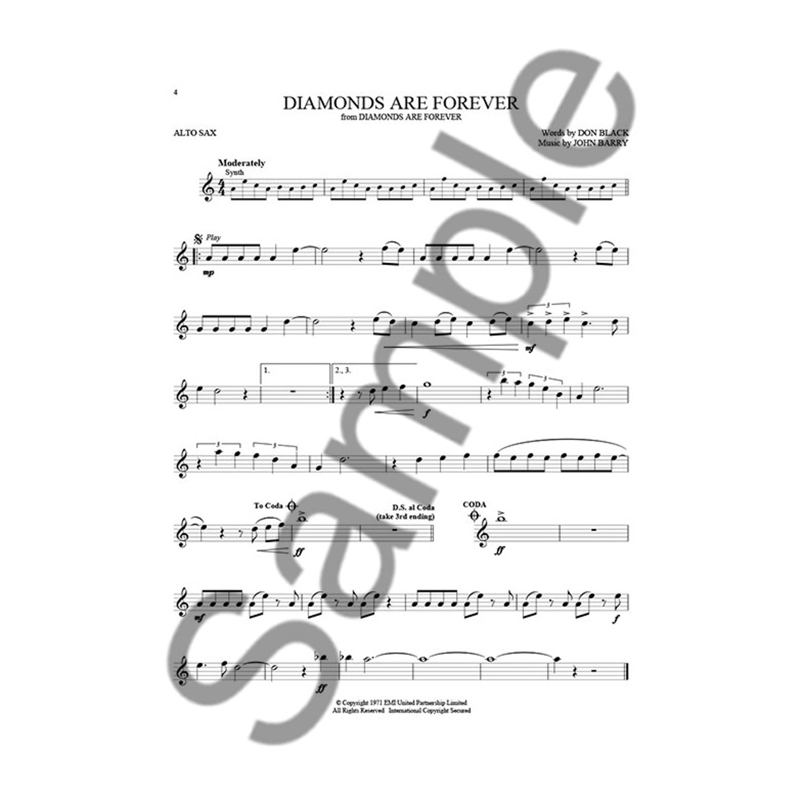 James Bond: Alto Sax