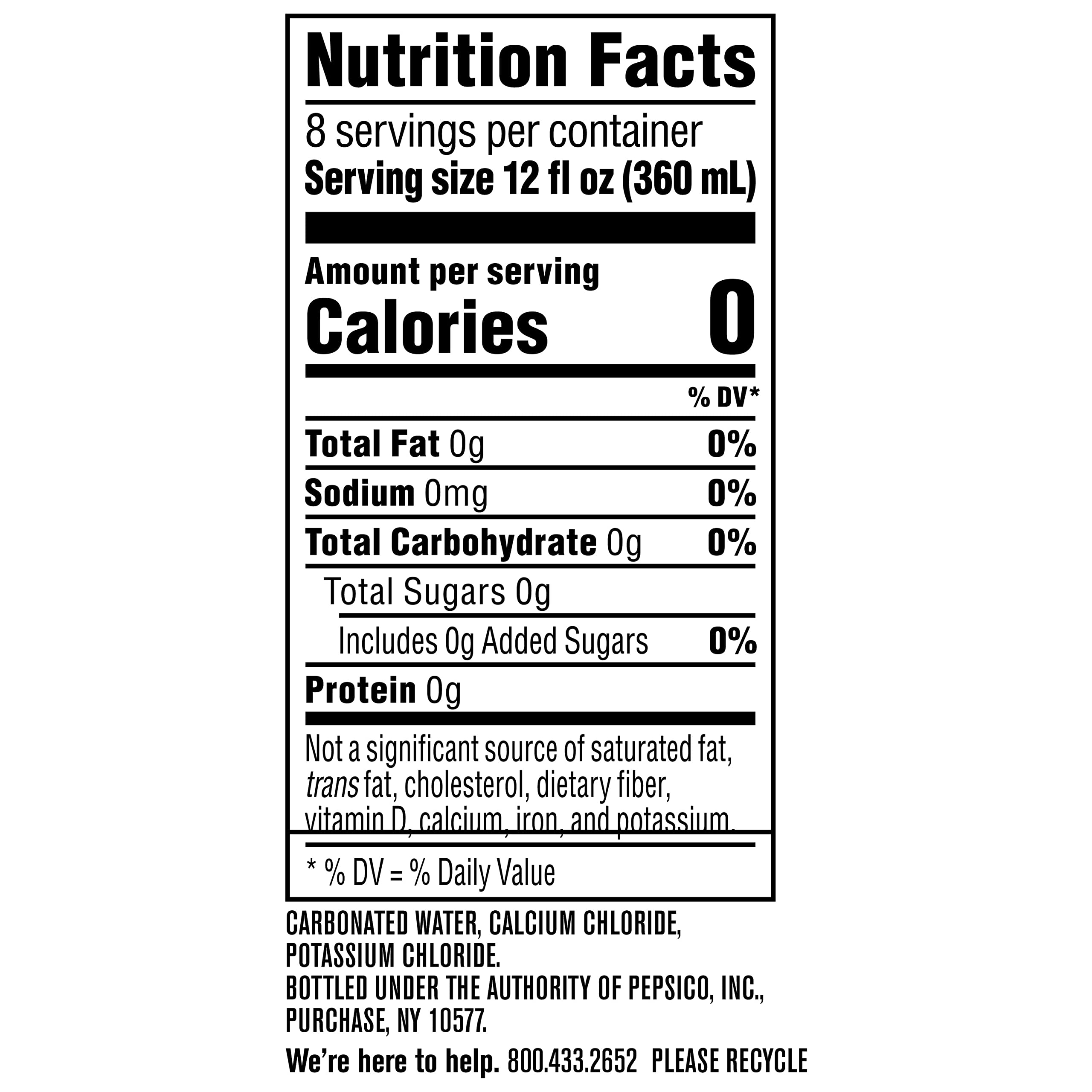 bubly Sparkling Water, Just bubly Unflavored, 12oz Cans, (8 Pack)