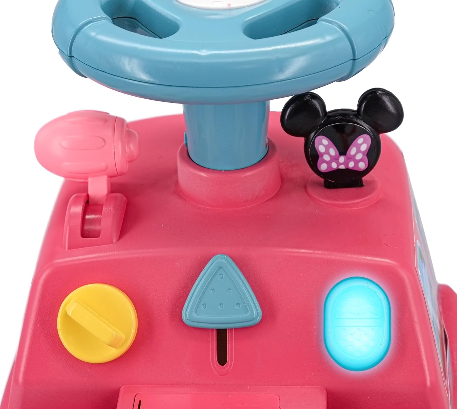 Kiddieland Minnie Mouse Lights & Sounds Camper Ride-On with Trailer image 3