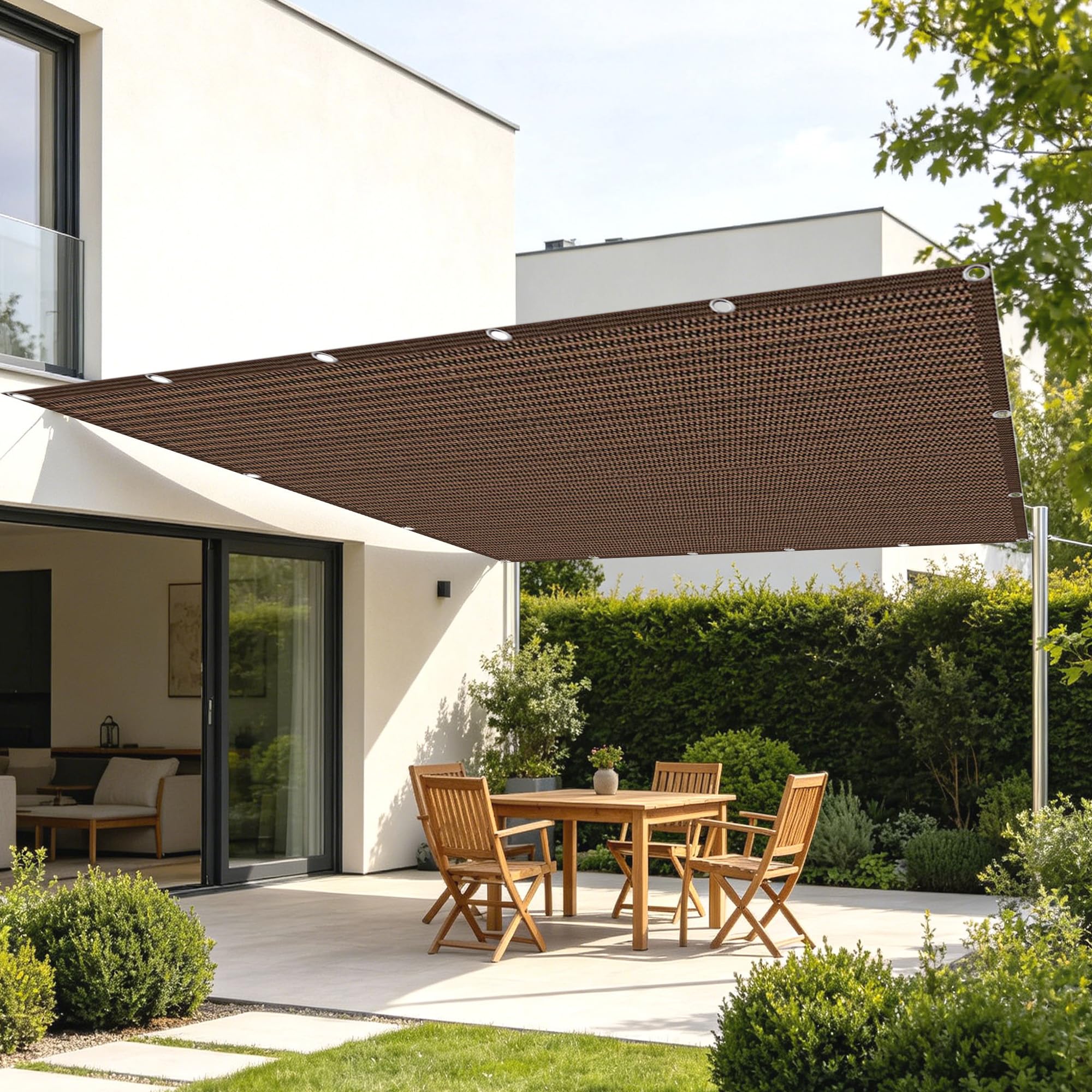 Toile d'ombrage de serres filet anti chaleur extérieur pour pergola