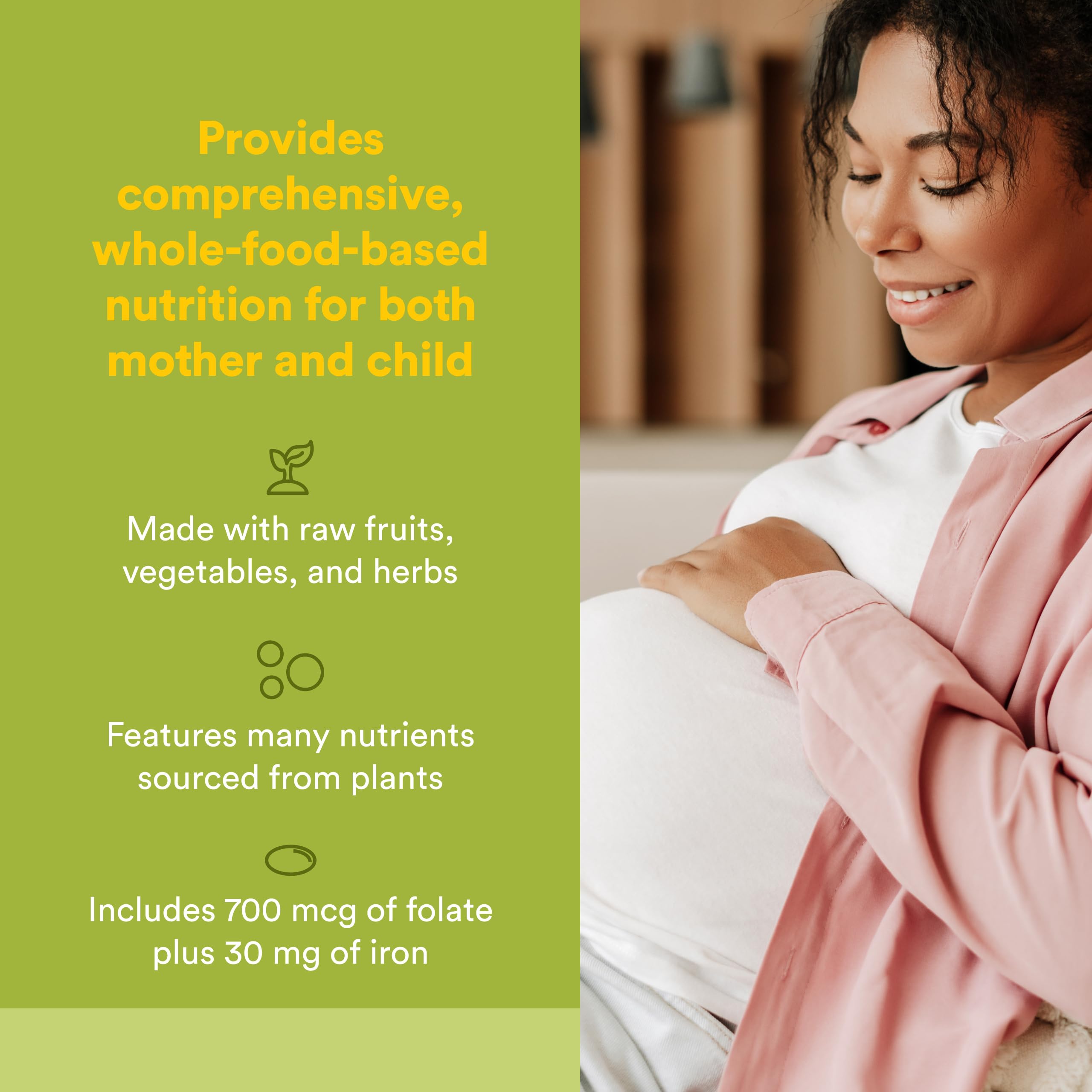 Natural Factors Whole Earth & Sea Prenatal Vitamins for Women, 60 Tablets — Amazon image 2