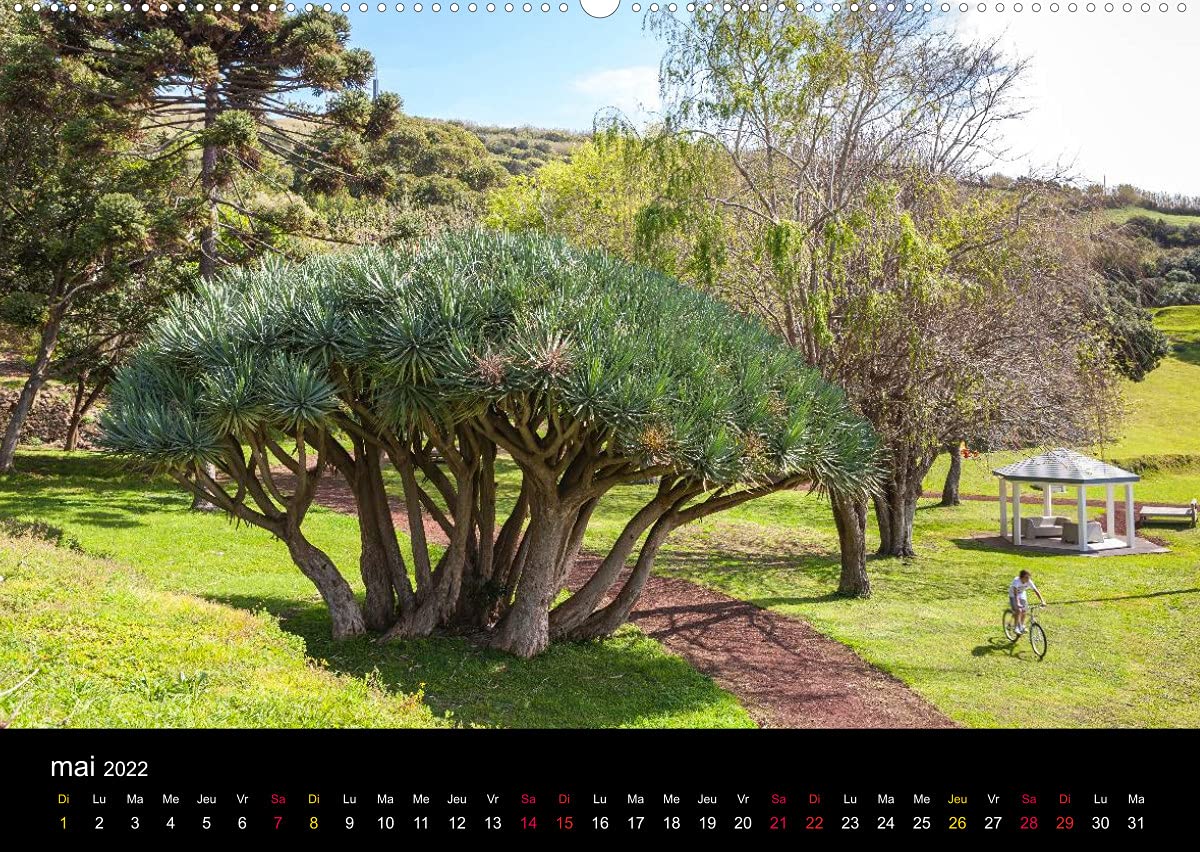 Archipel des Açores (Premium, hochwertiger DIN A2 Wandkalender 2022, Kunstdruck in Hochglanz): Paysages de l'Archipel des Açores (Calendrier mensuel, 14 Pages )