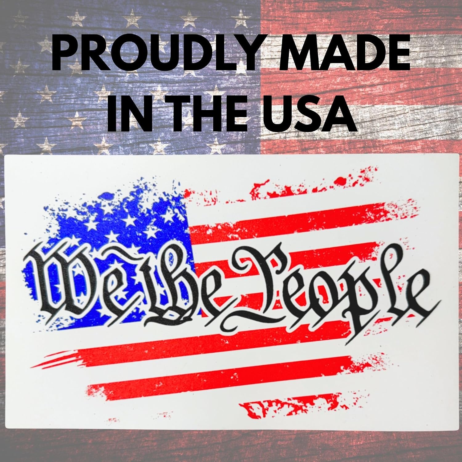 We The People American Flag Magnet, 4 x 6, 1 Pack image 5
