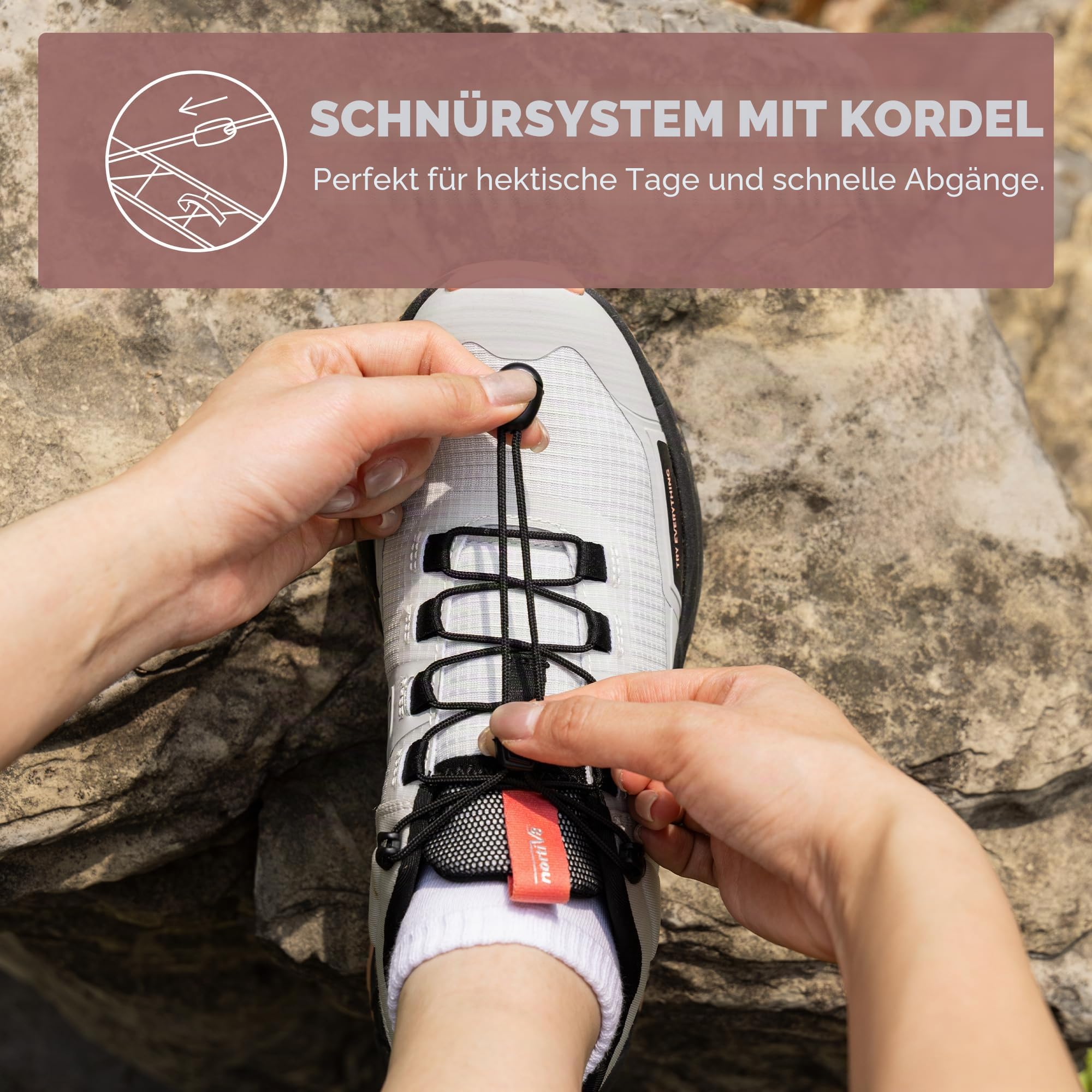 NORTIV 8 Damen Wanderschuhe leichte atmungsaktive Mesh Trekking Outdoor Arbeitsschuhe