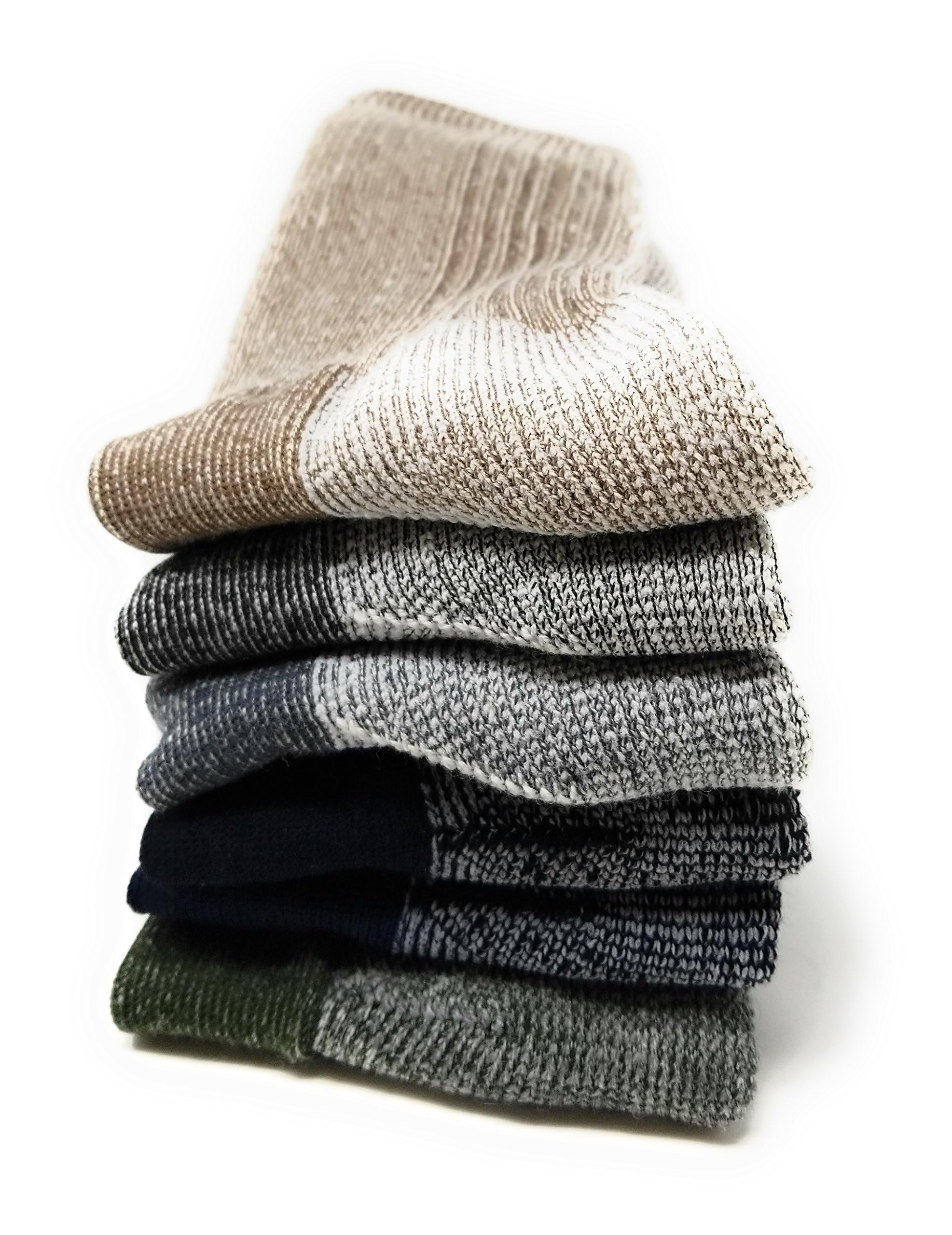 J.B. Field's Hiker GX 74% Merino Wool Hiking Crew Sock, All Season, Trekking & Outdoor Activity, 3 Pairs
