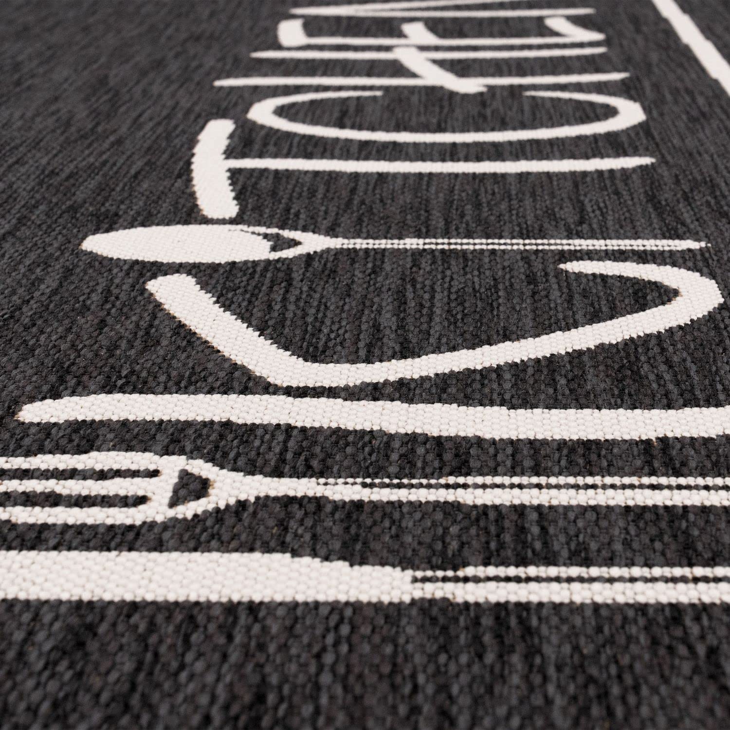 Tappeto Per Esterni TT Home - 80x150 Cm, Colore Antracite, Polipropilene, Resistente Alle Intemperie - Foto 10