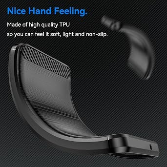 for Google Pixel 9A Case Robust Durable Stylish and Lightweight Design,Black
